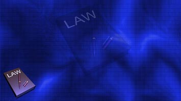 Law Books Title Content PowerPoint Template