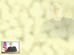 Judge Title Content PowerPoint Template