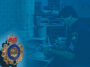 Police Title Content PowerPoint Template