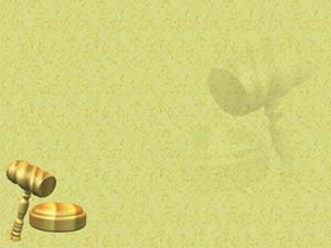 Gavel Title Content PowerPoint Template