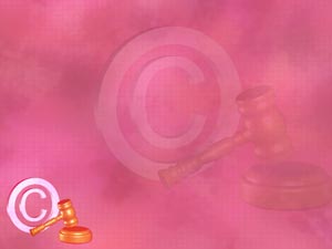 Copyright Title Content PowerPoint Template