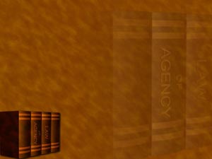 Agency Law Title Content PowerPoint Template