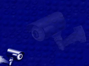 Electronics Surveillance Title Content PowerPoint Template