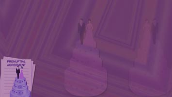 Prenuptial Agreement Title Content PowerPoint Template